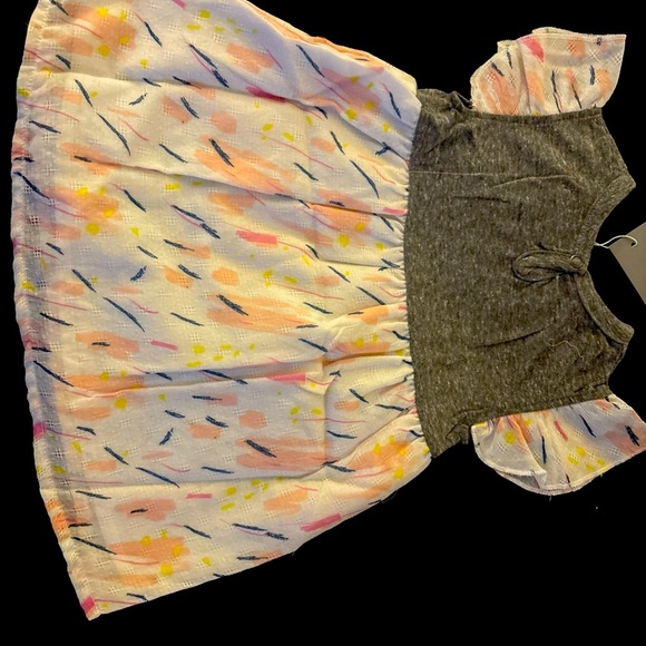 Miki Miette Nordstrom Baby Floral Dress - Dainty - 9 Months - NWT - Picture 6 of 12